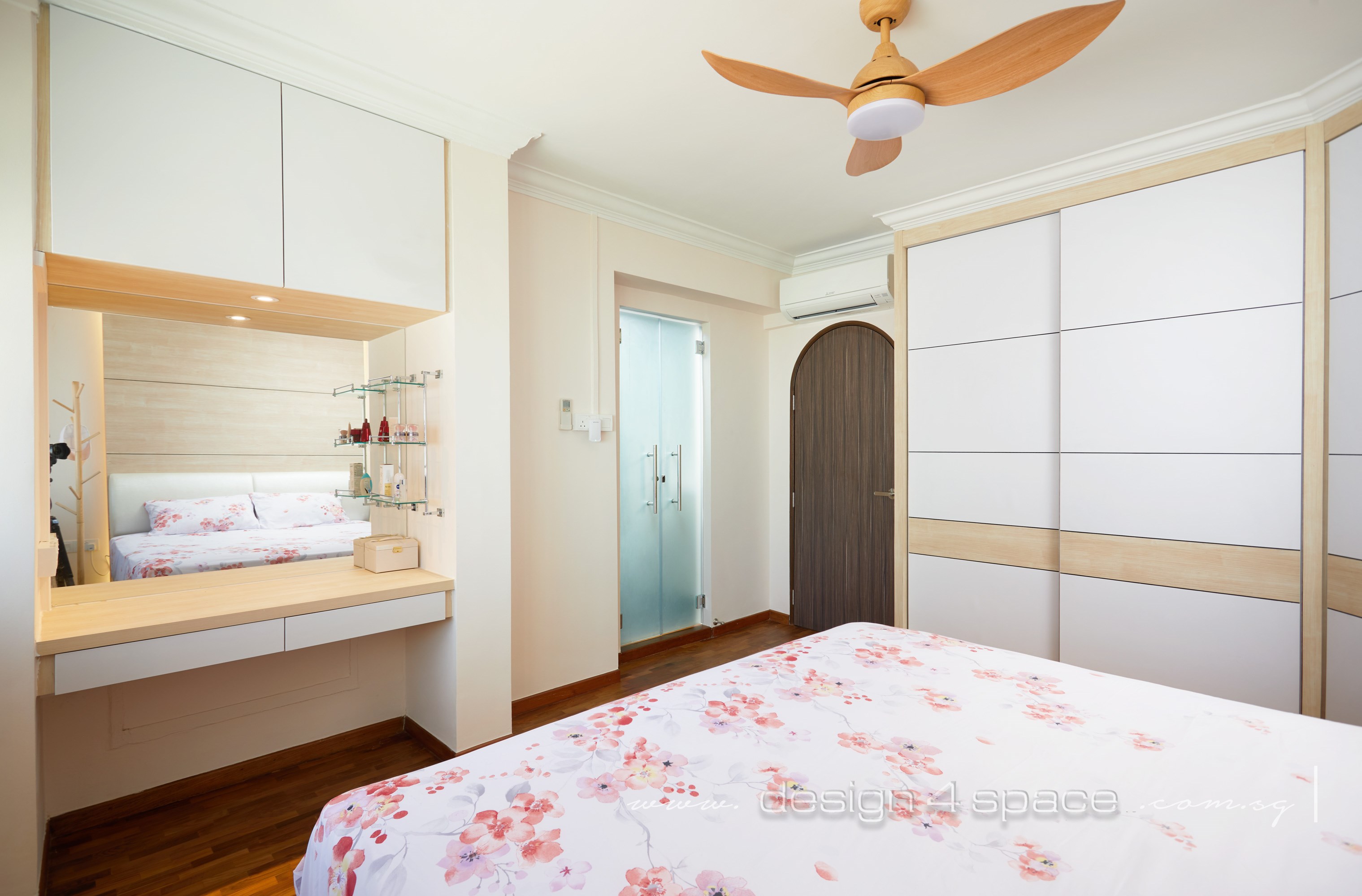 Others, Resort Design - Bedroom - HDB Executive Apartment - Design by Design 4 Space Pte Ltd