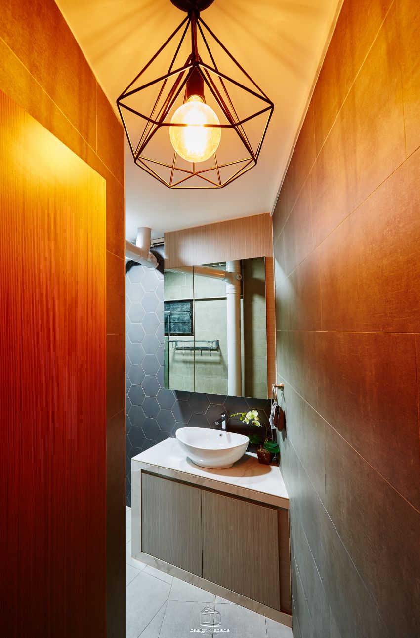 Scandinavian Design - Bathroom - HDB Executive Apartment - Design by Design 4 Space Pte Ltd