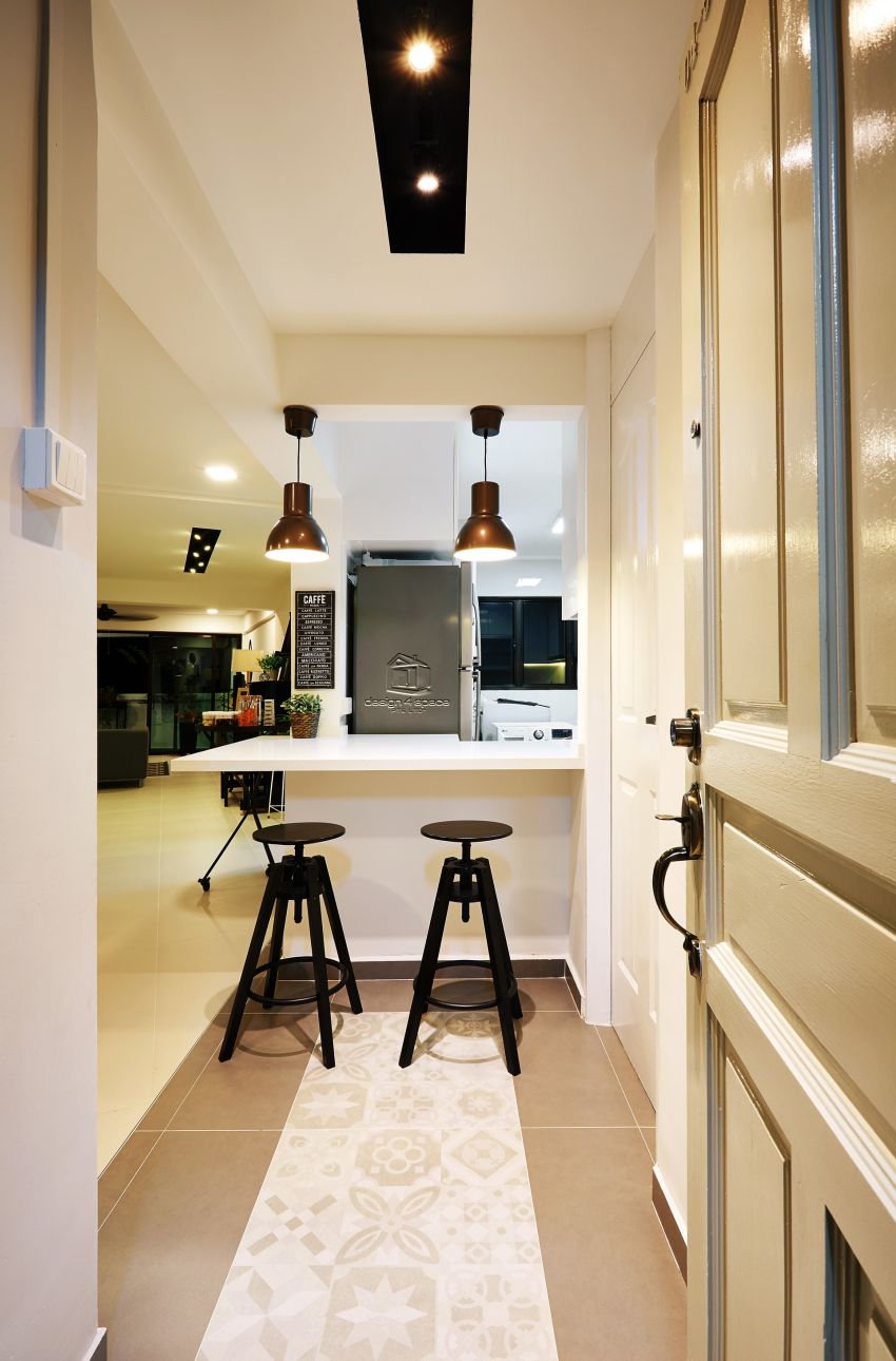 Scandinavian Design - Kitchen - HDB Executive Apartment - Design by Design 4 Space Pte Ltd