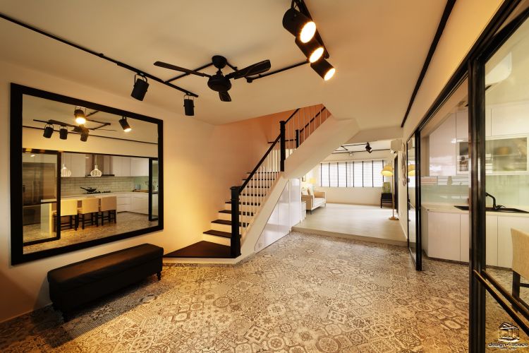 Classical, Minimalist Design - Living Room - HDB Executive Apartment - Design by Design 4 Space Pte Ltd