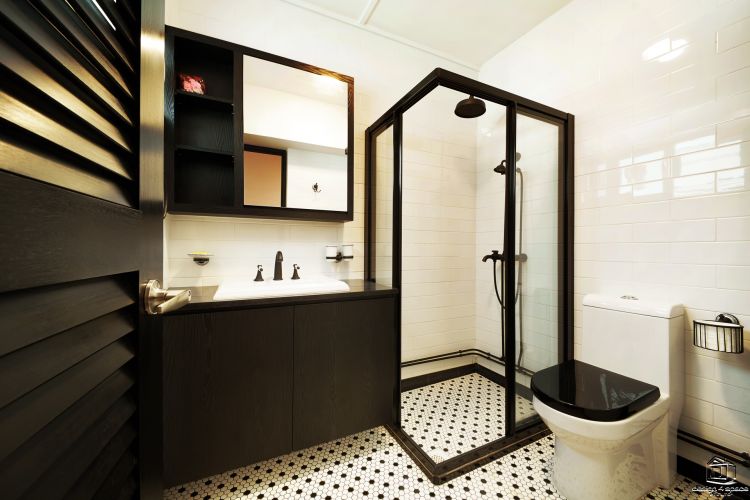 Classical, Minimalist Design - Bathroom - HDB Executive Apartment - Design by Design 4 Space Pte Ltd