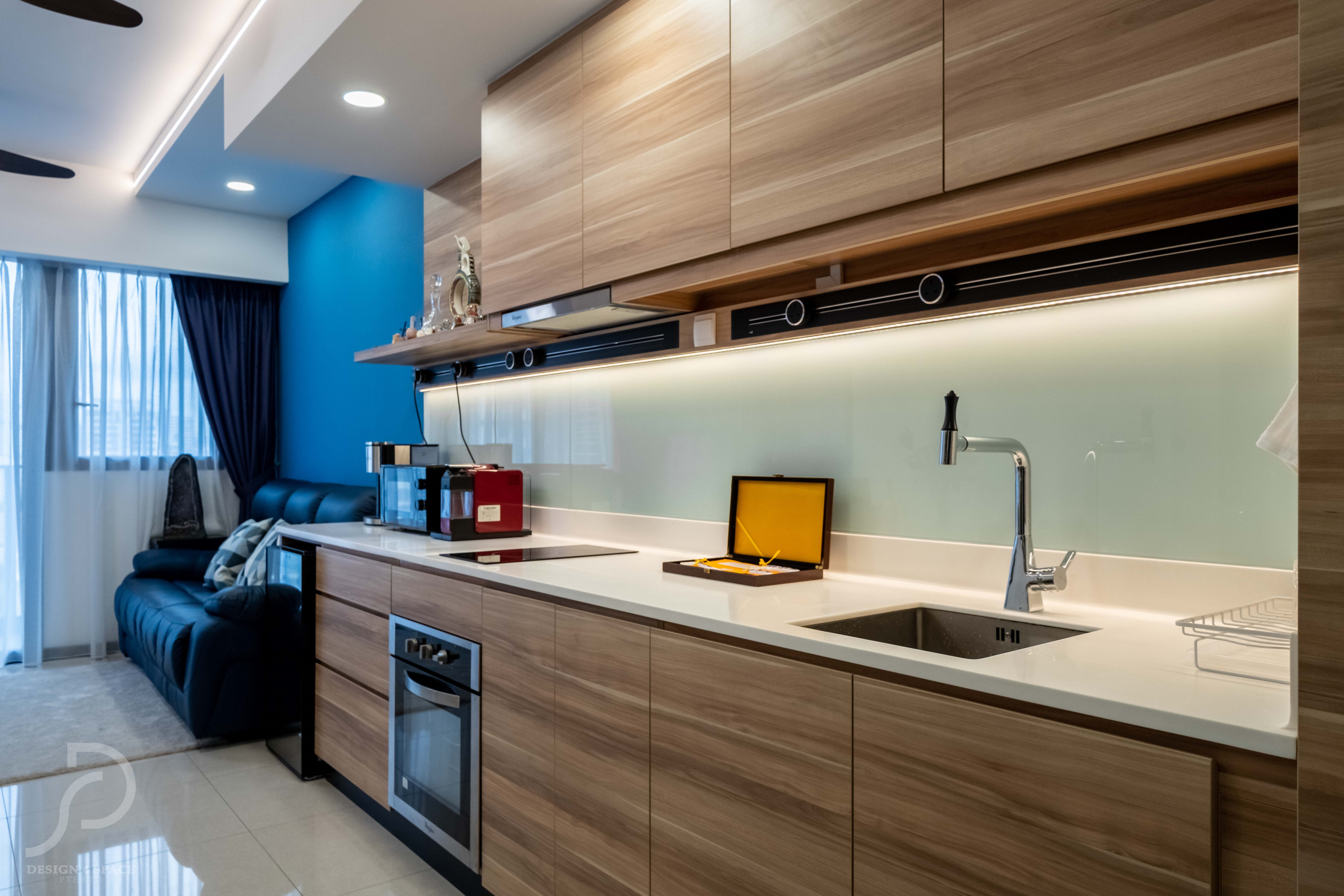 Contemporary, Others Design - Kitchen - HDB Studio Apartment - Design by Design 4 Space Pte Ltd