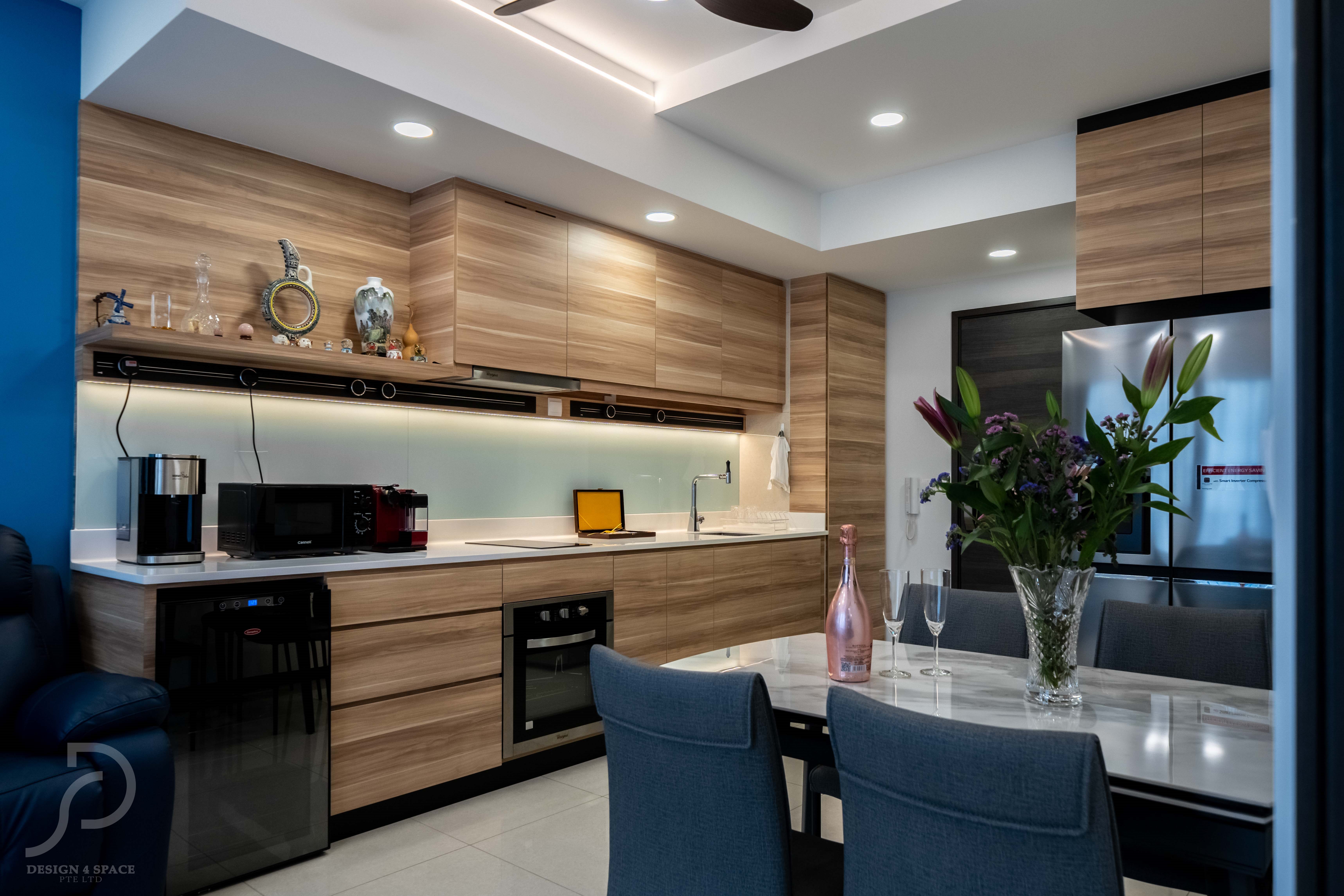 Contemporary, Others Design - Kitchen - HDB Studio Apartment - Design by Design 4 Space Pte Ltd