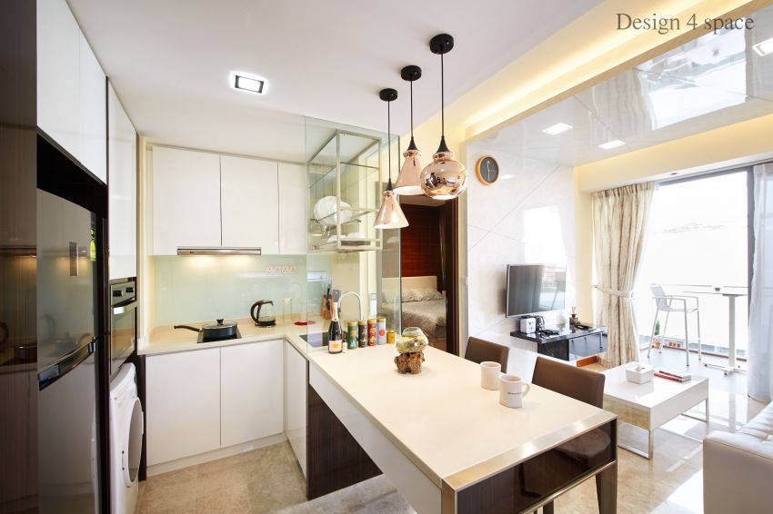 Contemporary, Modern Design - Kitchen - Condominium - Design by Design 4 Space Pte Ltd