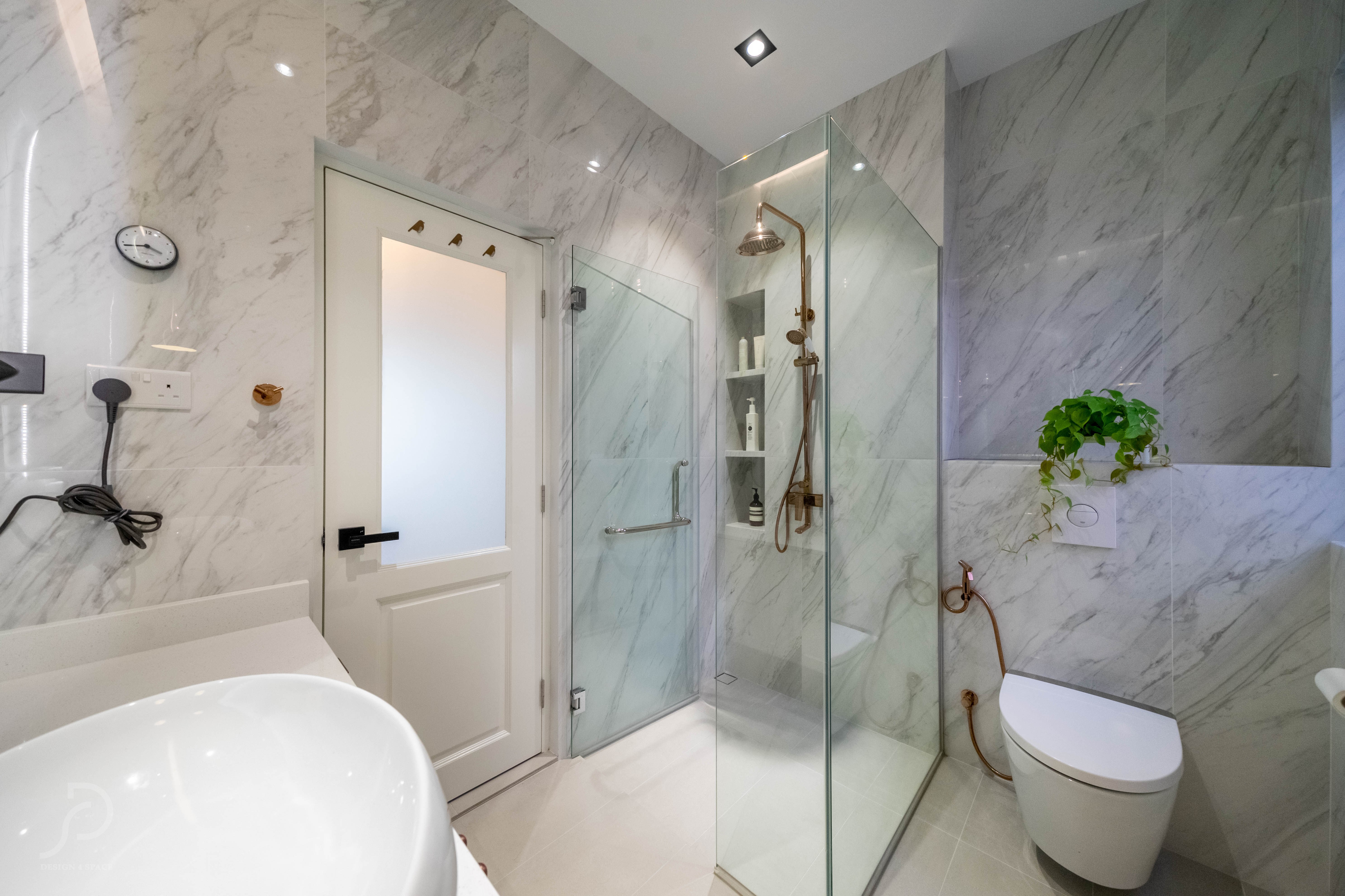 Modern Design - Bathroom - Landed House - Design by Design 4 Space Pte Ltd