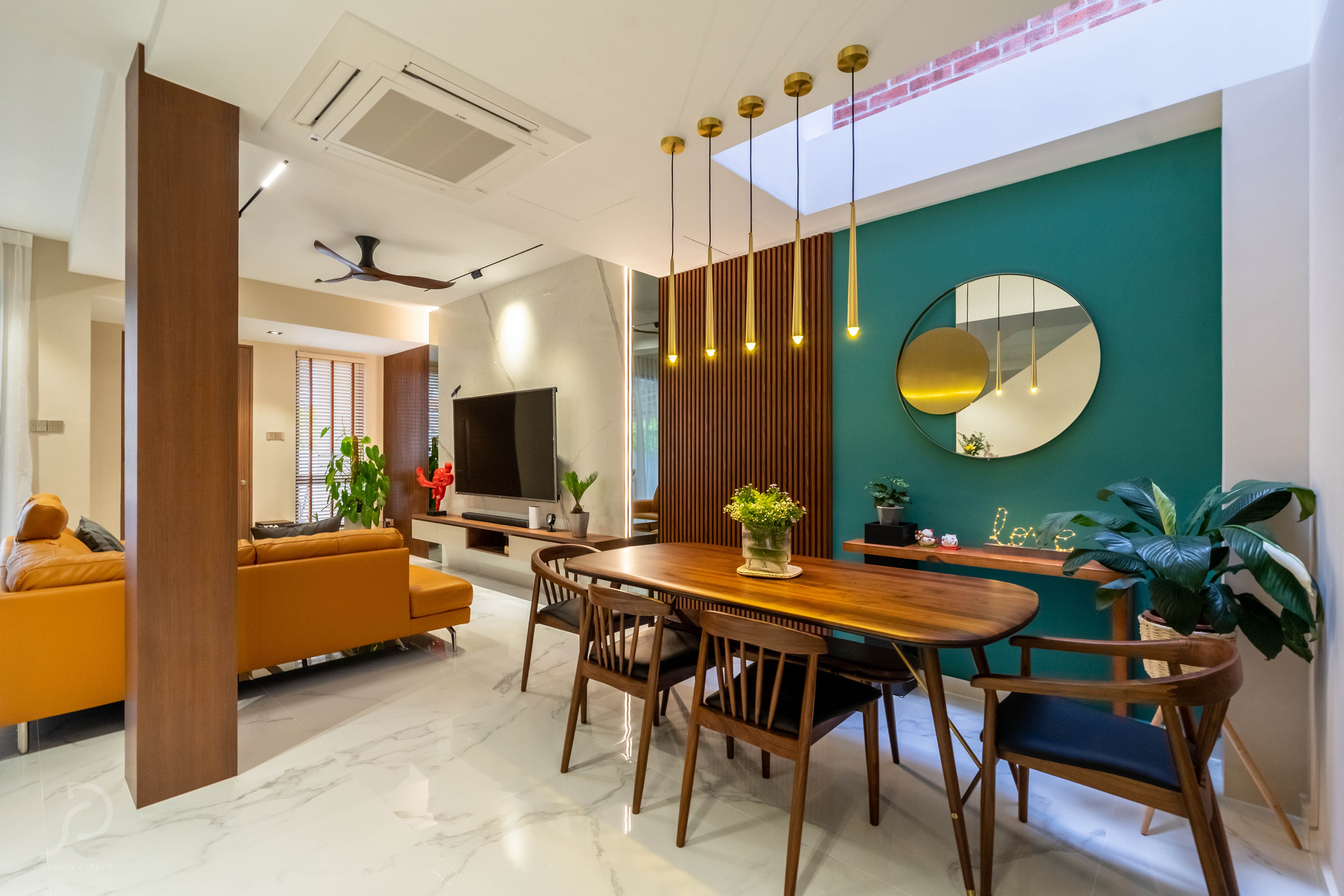 Modern Design - Living Room - Landed House - Design by Design 4 Space Pte Ltd