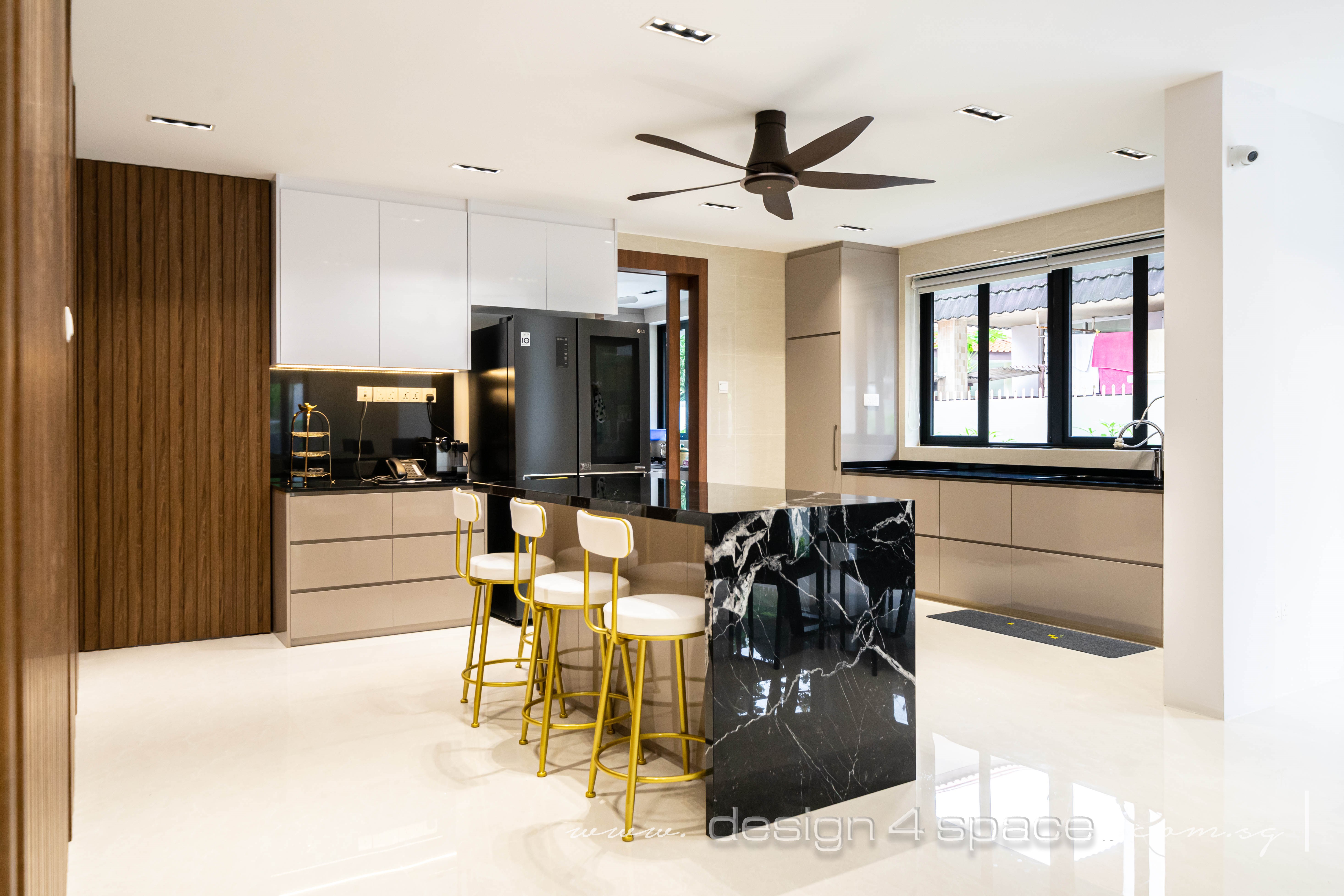 Contemporary Design - Kitchen - Landed House - Design by Design 4 Space Pte Ltd