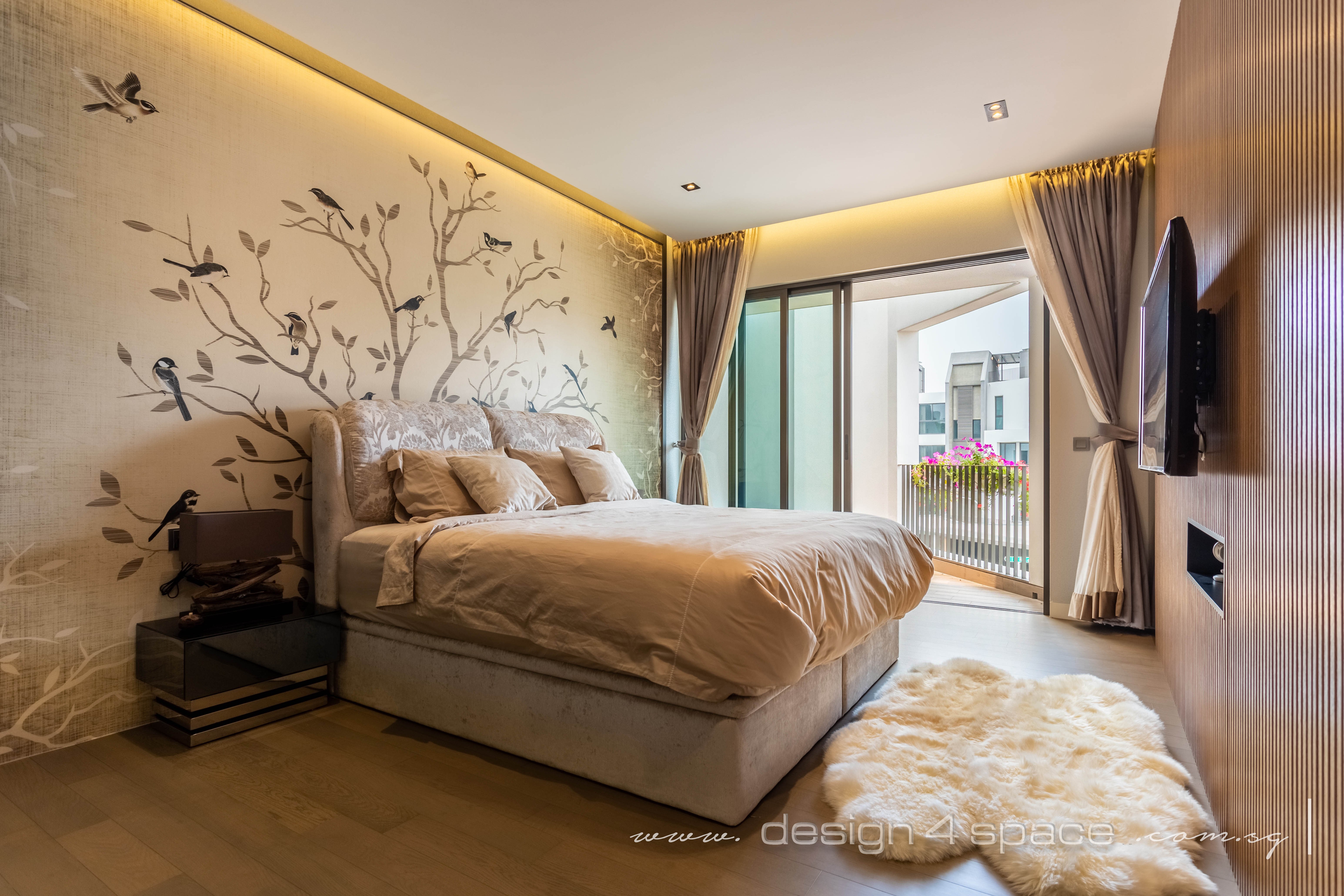 Modern Design - Bedroom - Landed House - Design by Design 4 Space Pte Ltd