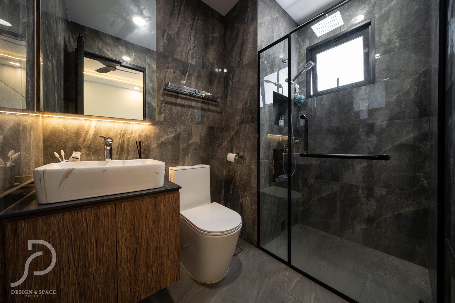 Classical, Contemporary, Modern Design - Bathroom - Landed House - Design by Design 4 Space Pte Ltd