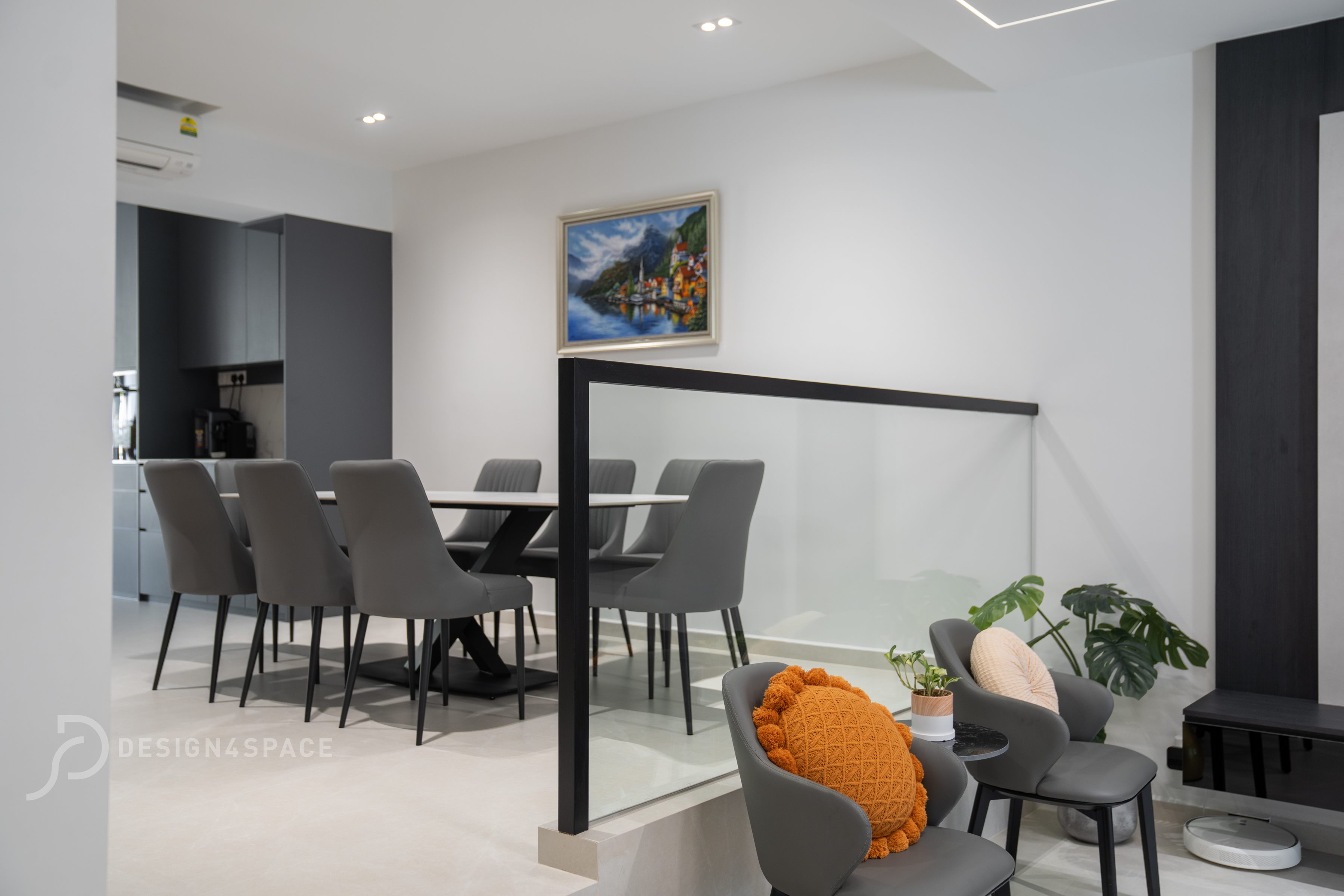 Contemporary, Modern Design - Dining Room - Landed House - Design by Design 4 Space Pte Ltd