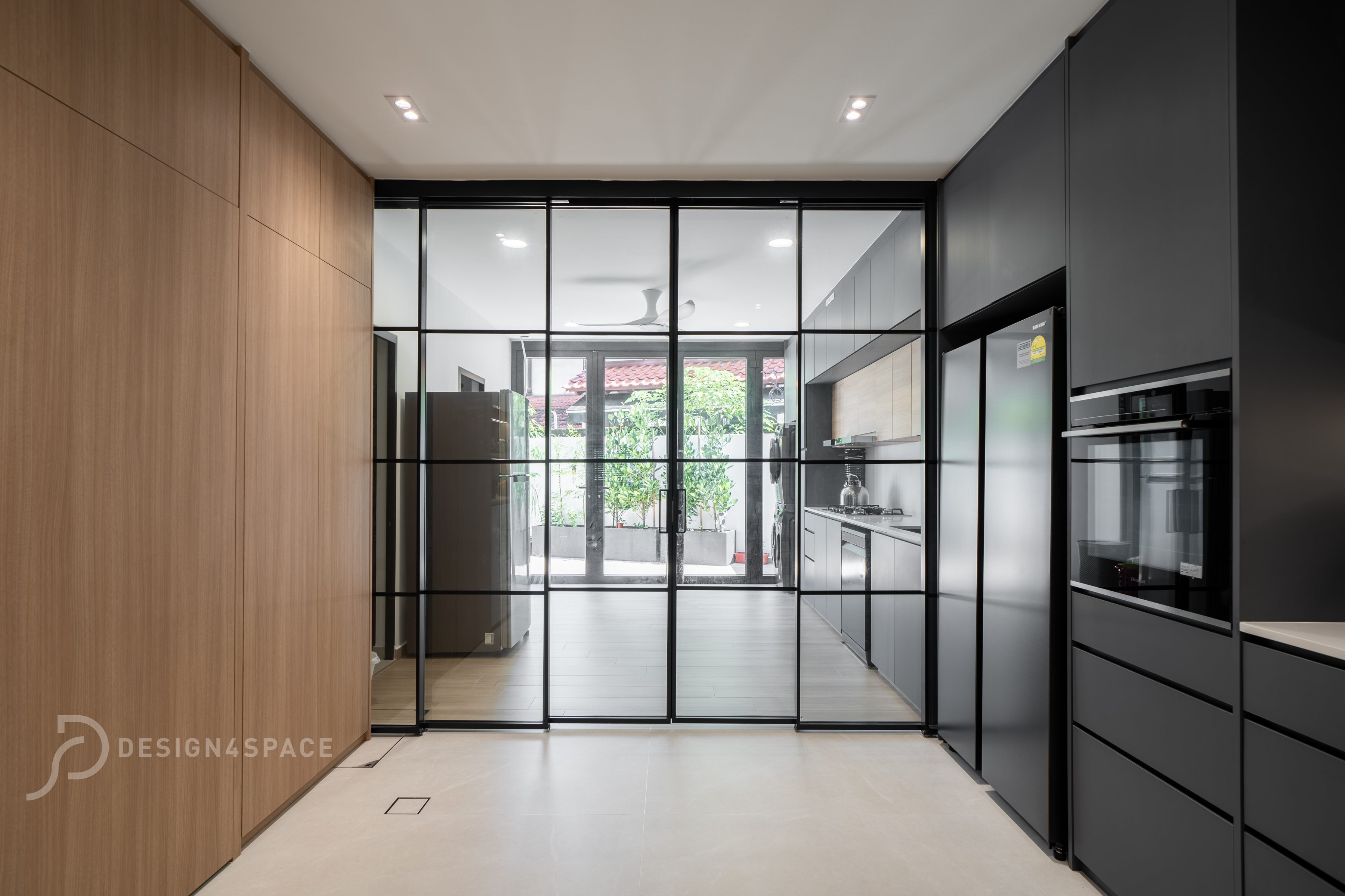 Contemporary, Modern Design - Kitchen - Landed House - Design by Design 4 Space Pte Ltd