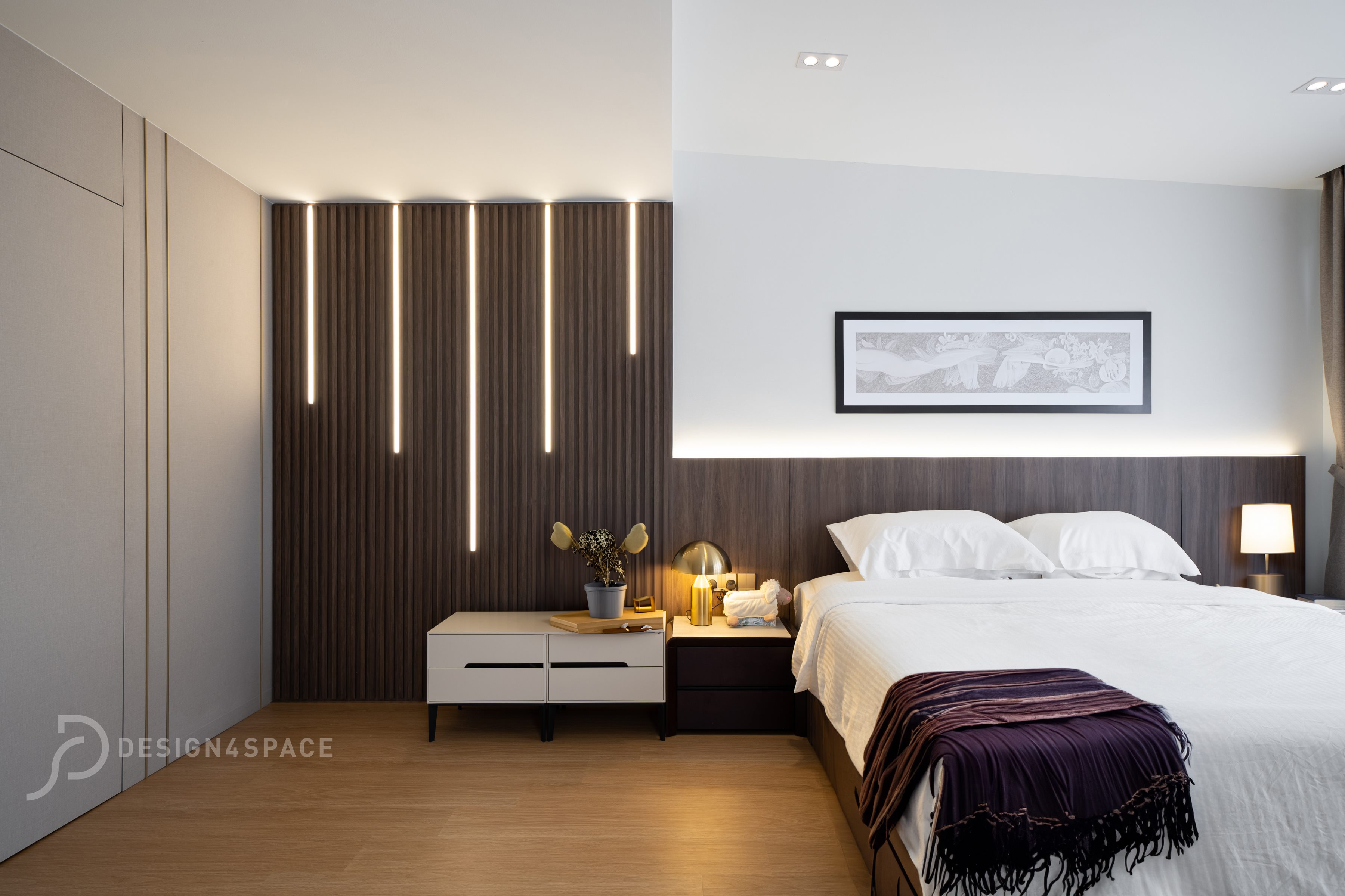 Contemporary, Modern Design - Bedroom - Landed House - Design by Design 4 Space Pte Ltd