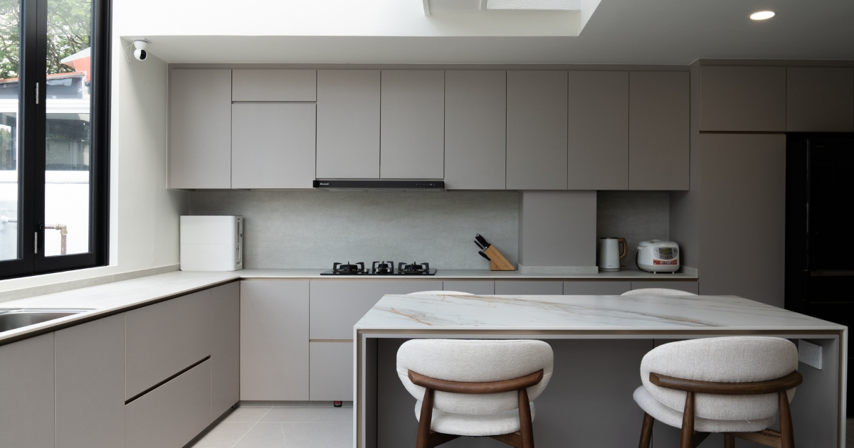 Minimalist, Modern Design - Living Room - Landed House - Design by Design 4 Space Pte Ltd