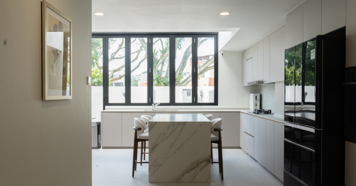Minimalist, Modern Design - Kitchen - Landed House - Design by Design 4 Space Pte Ltd