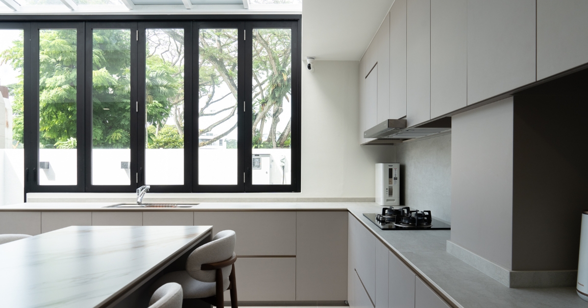 Minimalist, Modern Design - Kitchen - Landed House - Design by Design 4 Space Pte Ltd