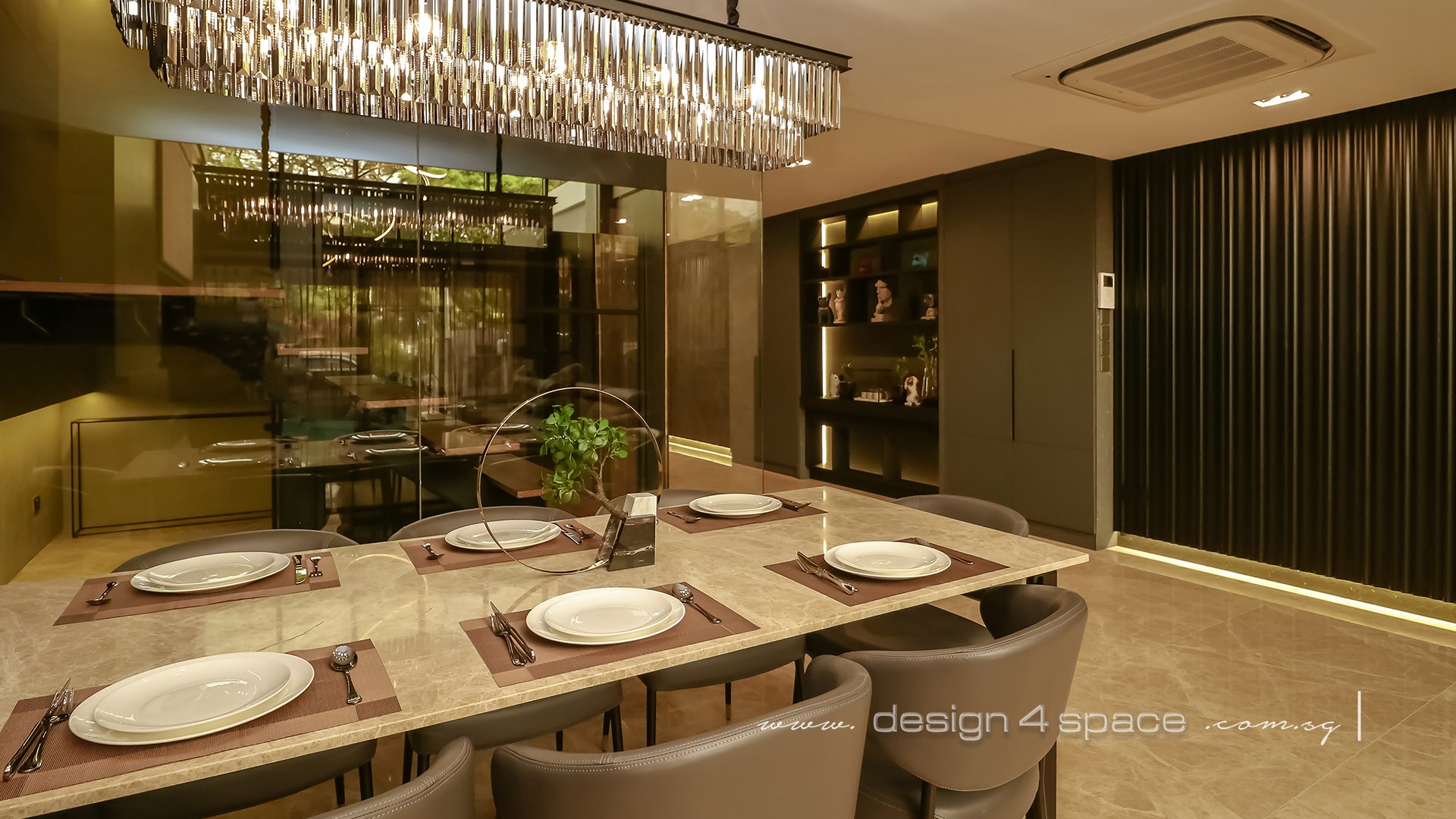 Modern Design - Dining Room - Landed House - Design by Design 4 Space Pte Ltd