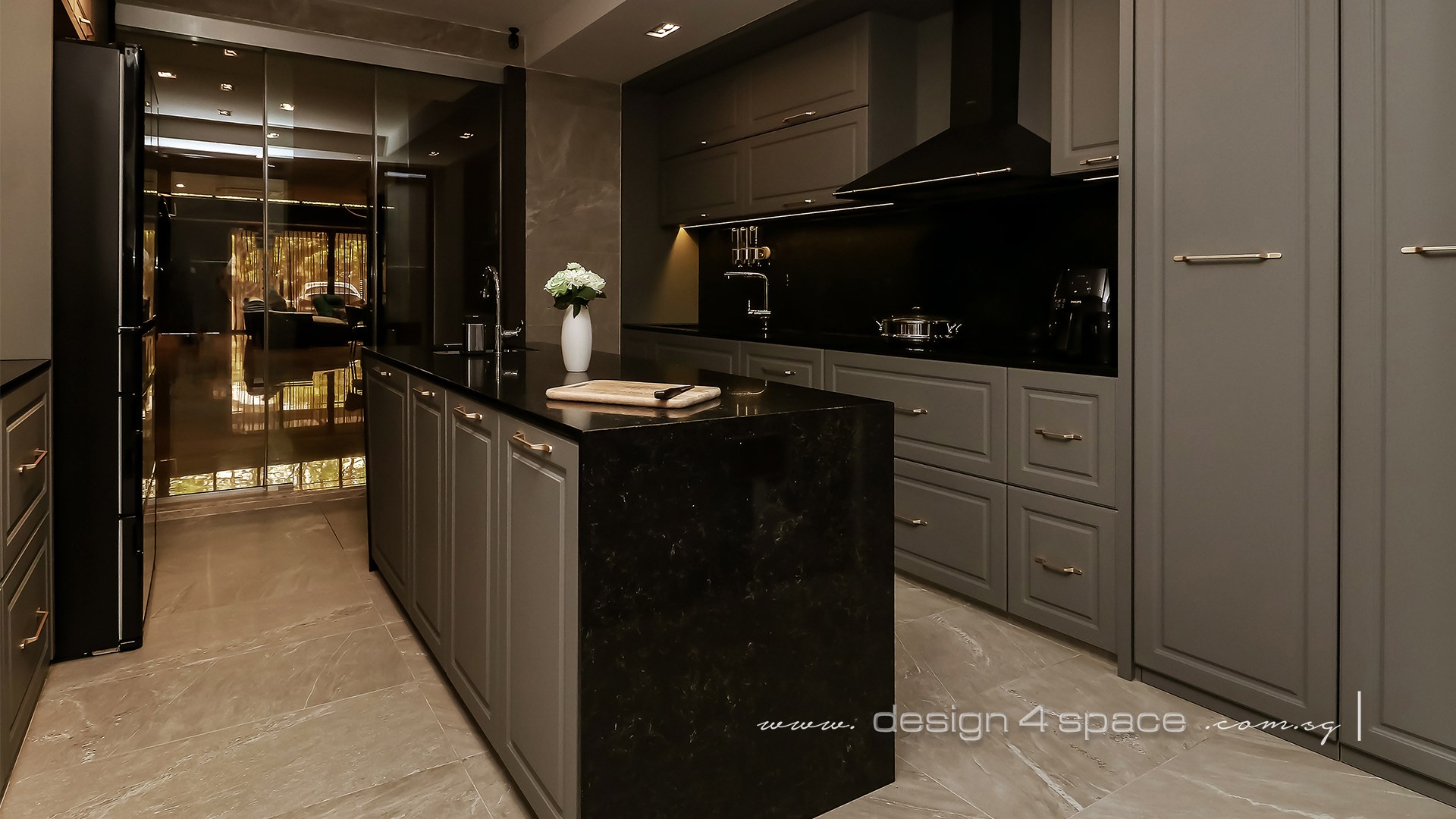 Modern Design - Kitchen - Landed House - Design by Design 4 Space Pte Ltd