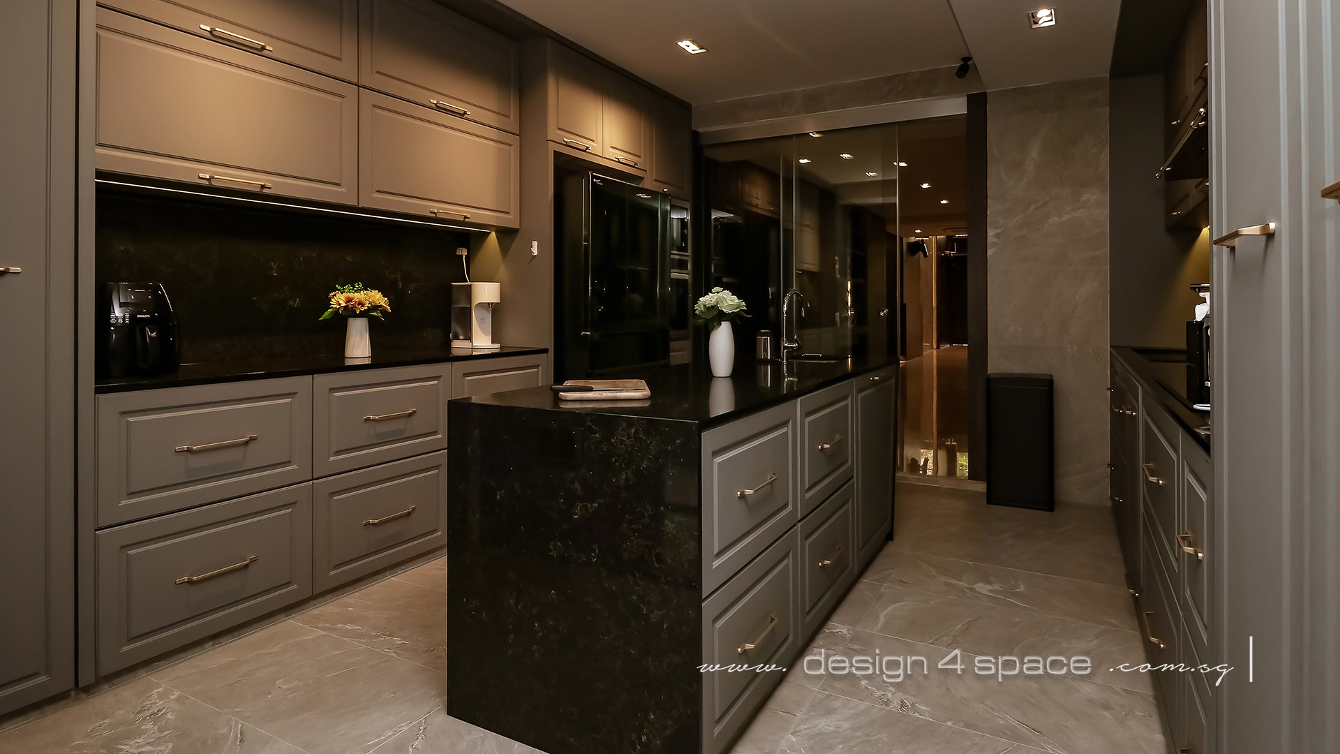 Modern Design - Kitchen - Landed House - Design by Design 4 Space Pte Ltd