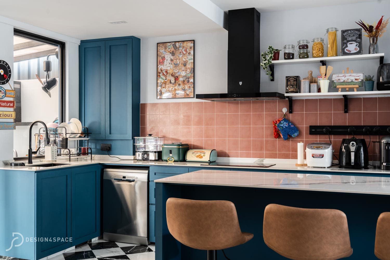 Contemporary Design - Kitchen - Landed House - Design by Design 4 Space Pte Ltd