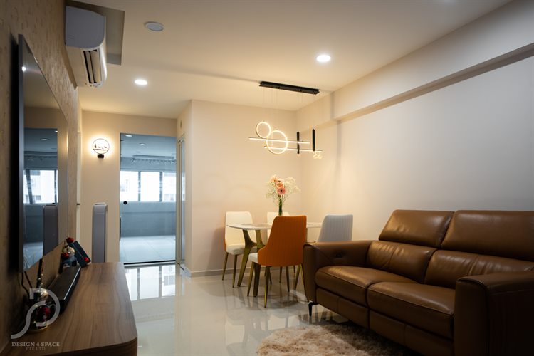 Contemporary, Modern, Others Design - Living Room - HDB 3 Room - Design by Design 4 Space Pte Ltd