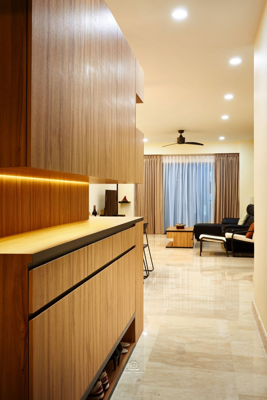 Industrial Design - Living Room - Condominium - Design by Design 4 Space Pte Ltd
