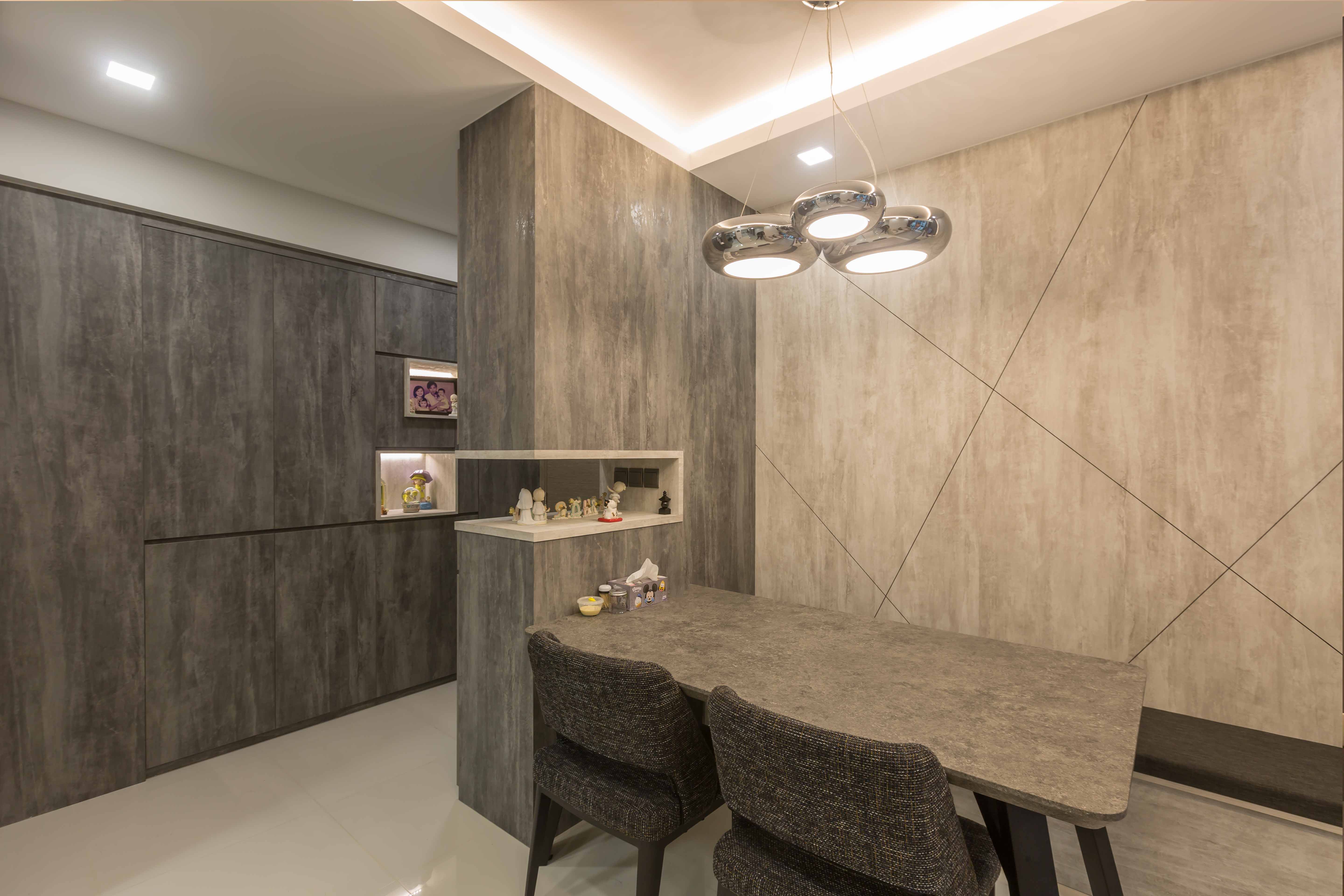 Modern Design - Dining Room - Condominium - Design by Design 4 Space Pte Ltd