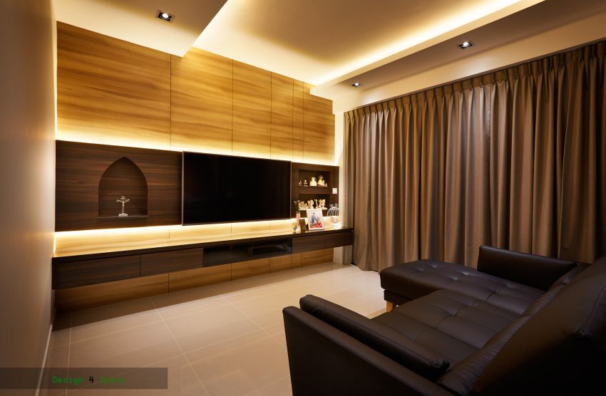 Contemporary, Modern Design - Living Room - Condominium - Design by Design 4 Space Pte Ltd