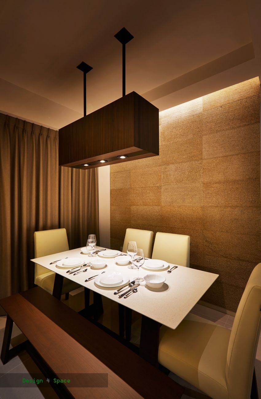 Contemporary, Modern Design - Dining Room - Condominium - Design by Design 4 Space Pte Ltd