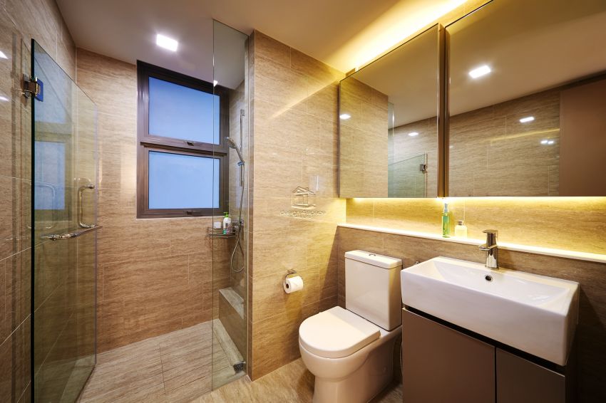 Contemporary, Modern Design - Bathroom - Condominium - Design by Design 4 Space Pte Ltd