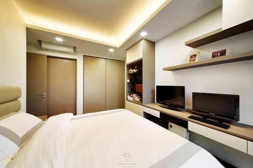 Contemporary, Modern Design - Bedroom - Condominium - Design by Design 4 Space Pte Ltd