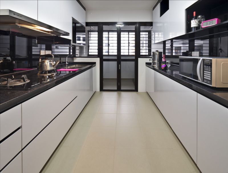 Classical, Minimalist, Modern Design - Kitchen - HDB 4 Room - Design by Design Profession Pte Ltd