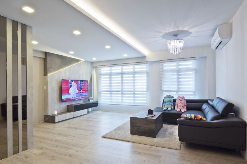 Classical, Contemporary, Modern Design - Living Room - HDB 5 Room - Design by Design Profession Pte Ltd