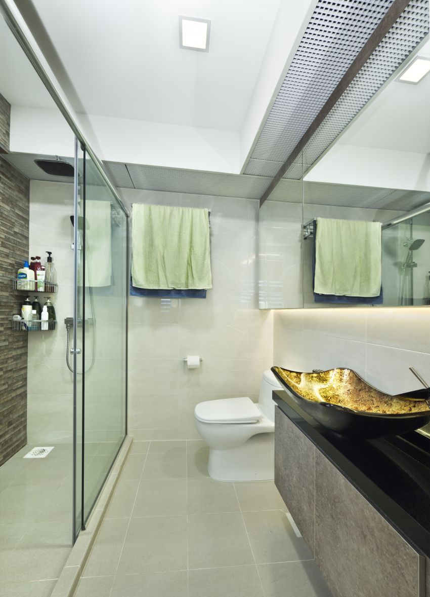 Classical, Contemporary, Modern Design - Bathroom - HDB 5 Room - Design by Design Profession Pte Ltd