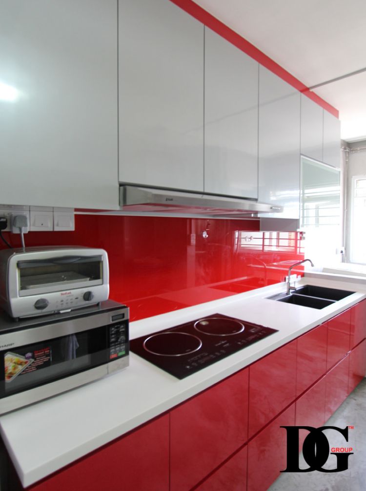 Modern Design - Kitchen - HDB 5 Room - Design by Designer Guy Group Pte Ltd