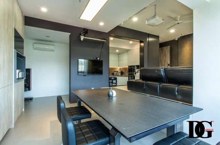 Modern, Scandinavian Design - Dining Room - Condominium - Design by Designer Guy Group Pte Ltd