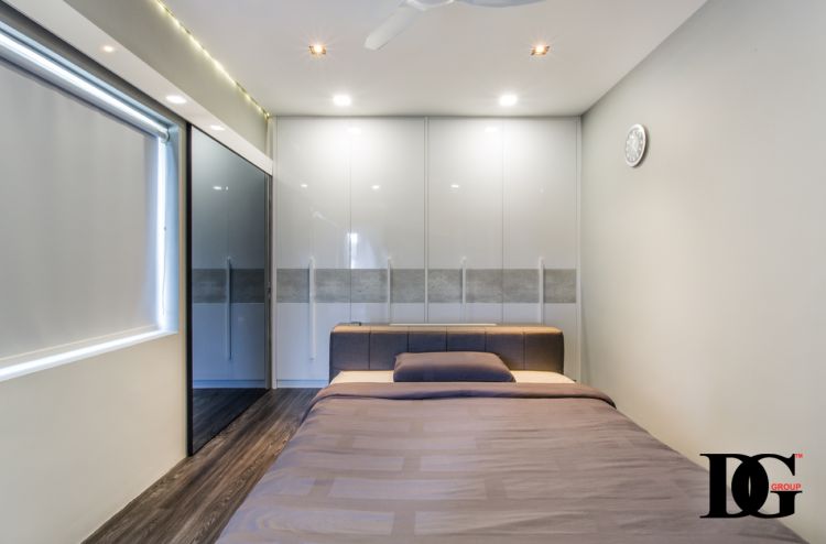 Modern, Scandinavian Design - Bedroom - Condominium - Design by Designer Guy Group Pte Ltd