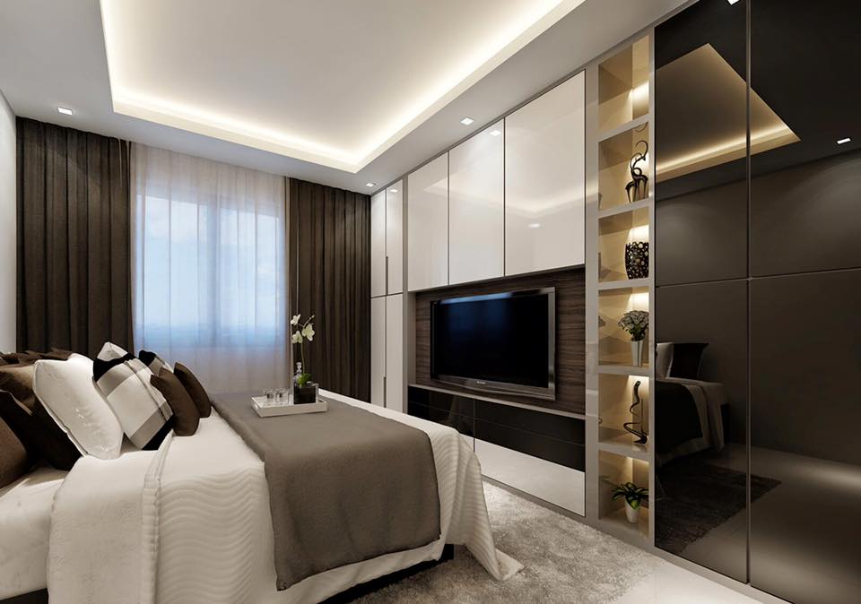 Contemporary, Modern Design - Bedroom - HDB 5 Room - Design by Designers Inc Pte Ltd