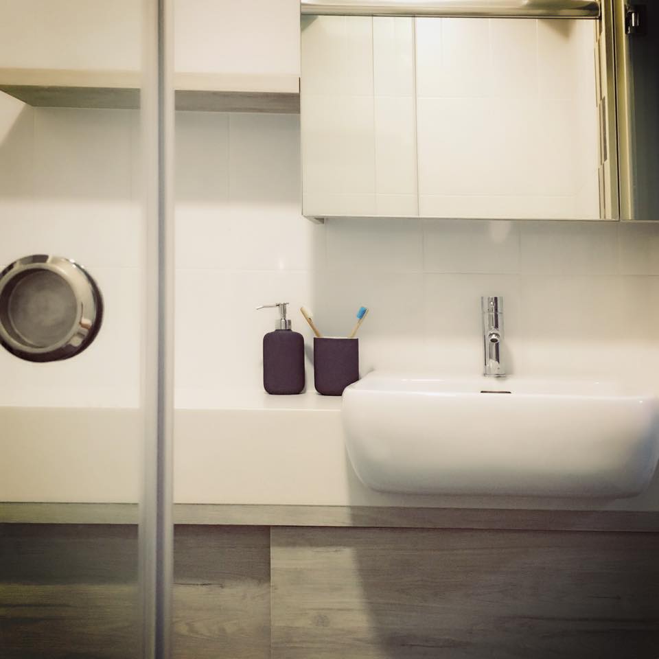 Scandinavian Design - Bathroom - HDB 4 Room - Design by Designscale Pte Ltd