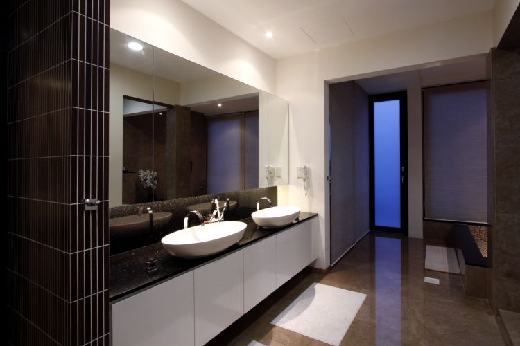 Contemporary, Modern Design - Bathroom - Landed House - Design by Designscale Pte Ltd