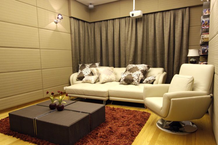 Contemporary, Modern Design - Entertainment Room - Landed House - Design by Designscale Pte Ltd