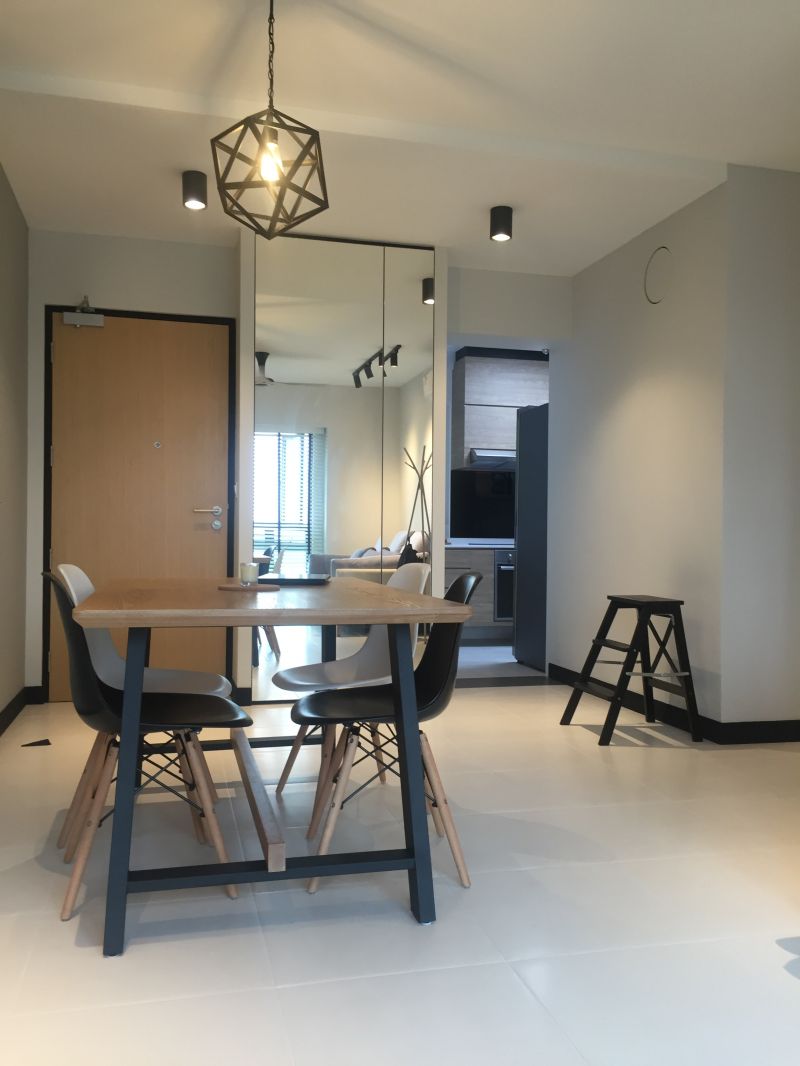 Contemporary, Minimalist, Scandinavian Design - Living Room - HDB 4 Room - Design by Designscale Pte Ltd