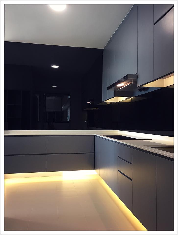 Contemporary Design - Kitchen - HDB 5 Room - Design by Designscale Pte Ltd