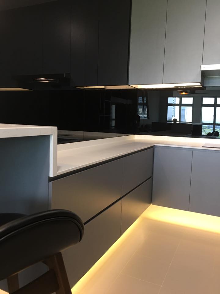Contemporary Design - Kitchen - HDB 5 Room - Design by Designscale Pte Ltd