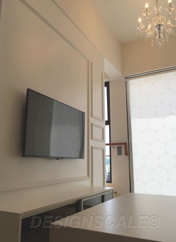 Classical, Country Design - Living Room - Condominium - Design by Designscale Pte Ltd