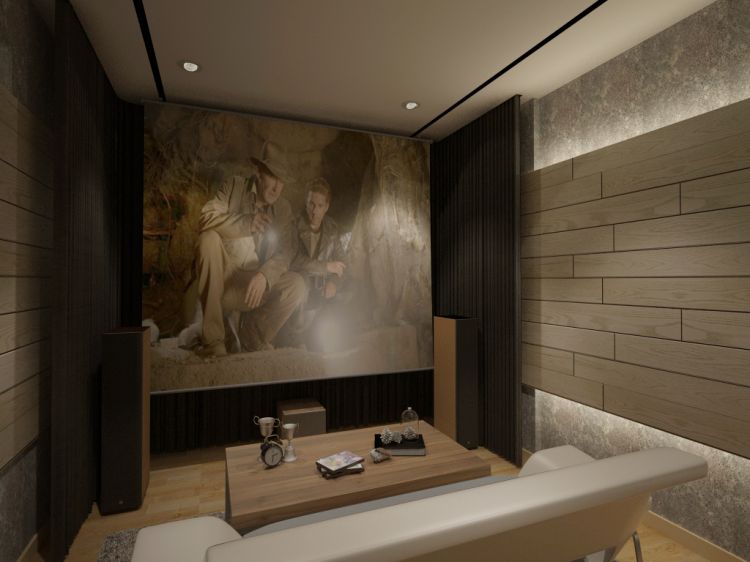 Contemporary, Modern Design - Entertainment Room - Condominium - Design by Designscale Pte Ltd