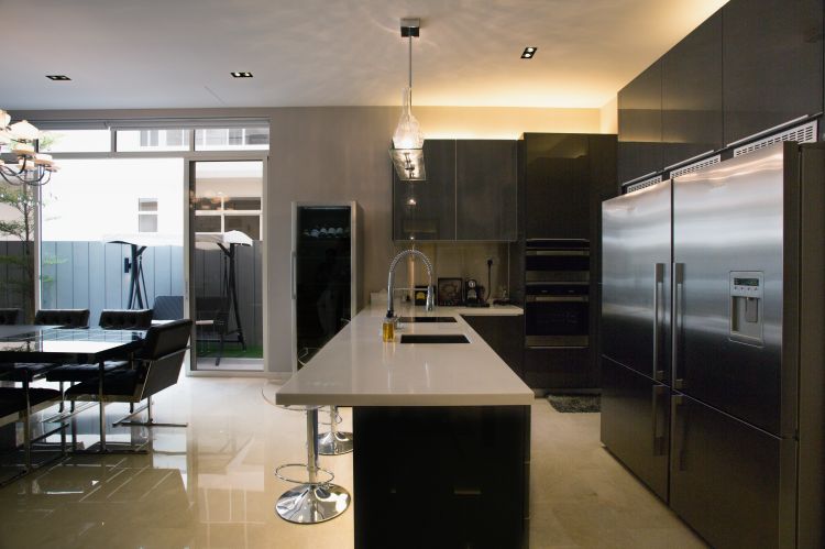 Classical, Contemporary, Modern Design - Kitchen - Landed House - Design by Designscale Pte Ltd