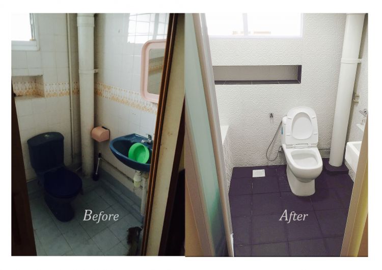 Classical Design - Bathroom - HDB 5 Room - Design by Dezign Culture