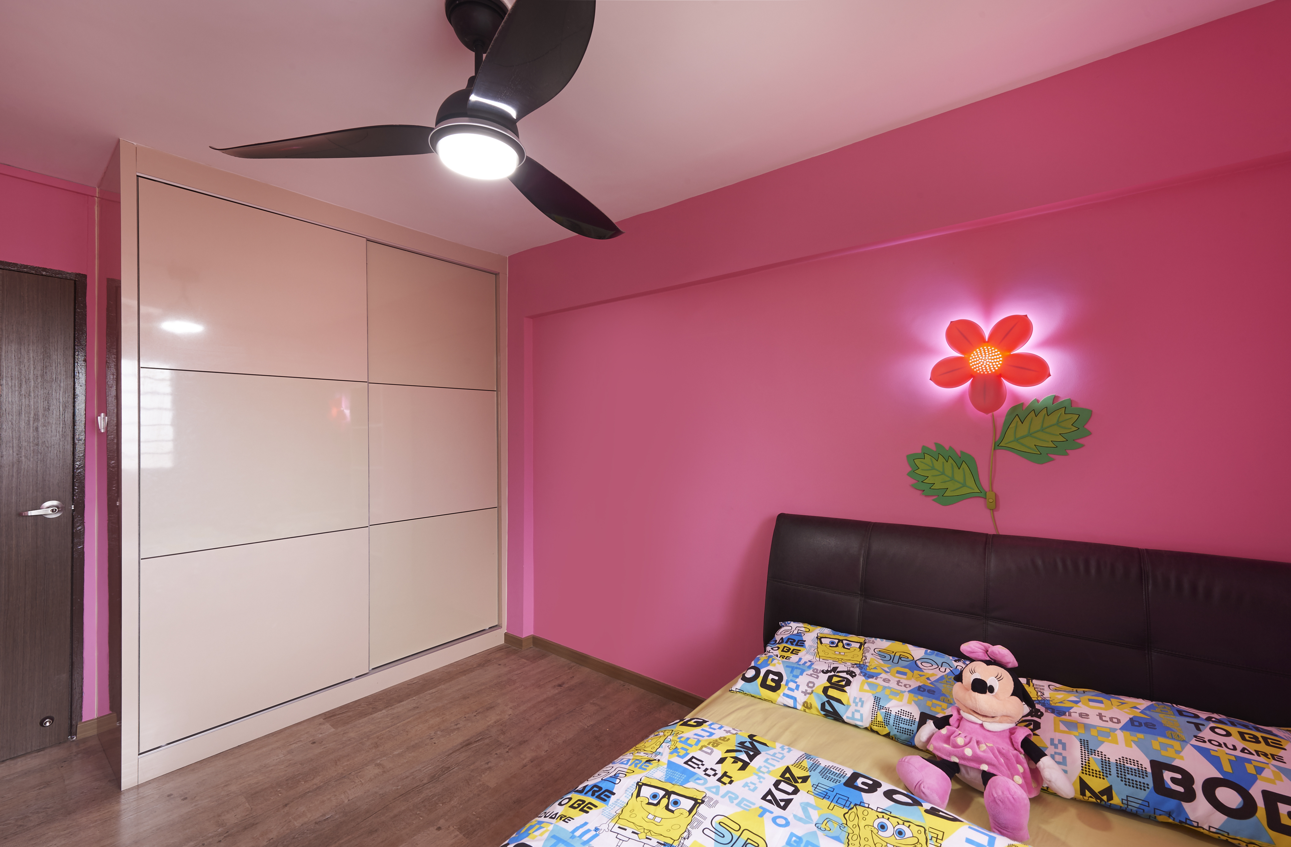 Industrial, Rustic Design - Bedroom - HDB 4 Room - Design by Dezign Culture
