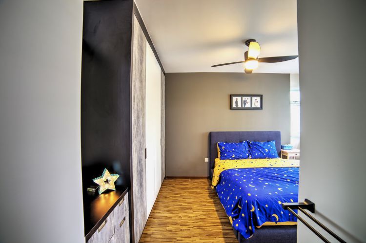 Scandinavian Design - Bedroom - HDB 5 Room - Design by Dezign Culture