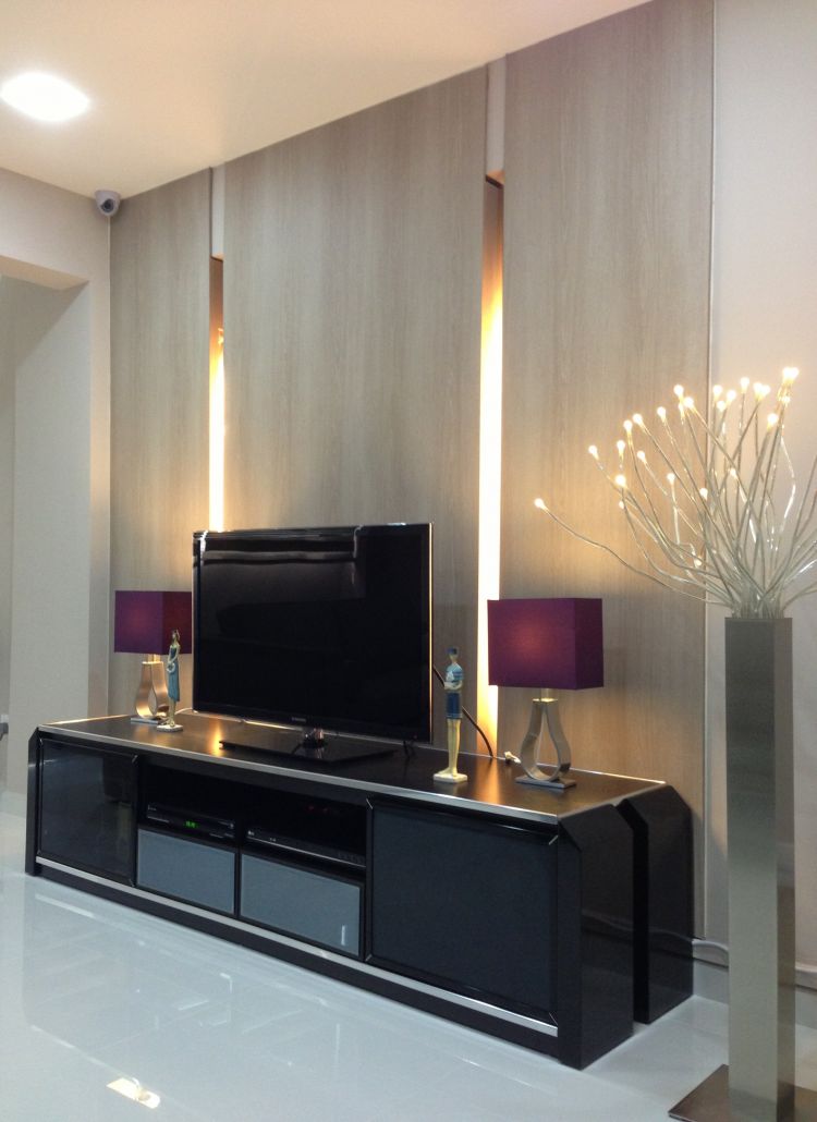Contemporary Design - Living Room - HDB Executive Apartment - Design by Dezign Culture